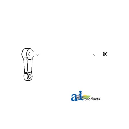 A & I Products Shaft, Clutch Release 21" x4" x1" A-380180R12